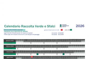 Raccolta rifiuti verde e sfalci